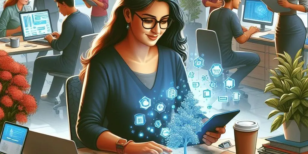 How does small business benefit from IT?